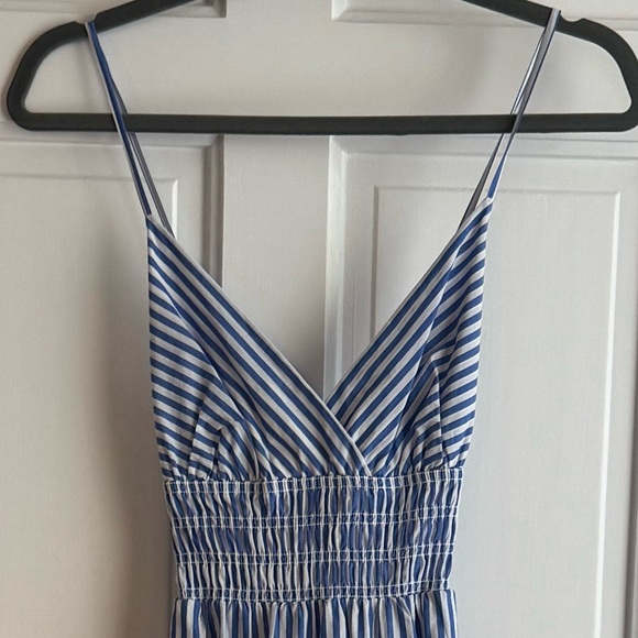 Madewell Dresses & Skirts - Madewell Striped Maxi Dress | Blue and White